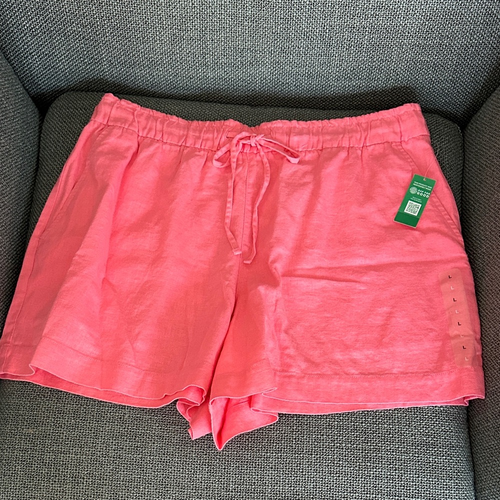 GAP Women's Bright Pink Athletic Shorts